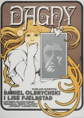 Jakub Erol, Dagny, 1976, offset barwny, papier