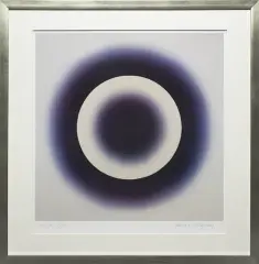 Wojciech Fangor, M 74, 1970-2001, serigrafia barwna, papier