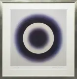 Wojciech Fangor, M 74, 1970-2001, serigrafia barwna, papier