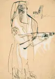 Zdzisław Lachur, Żyd z instrumentem (Ilustracja)