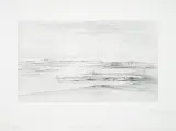 Roger Loewig, Zmierzch nad morzem, 1978, miękki werniks, papier