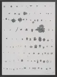 Znaki by Jan Tarasin, 1990, serigrafia, papier, sold Apr 2013