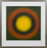 Wojciech Fangor, M 5, 1966-2001, serigrafia barwna, papier