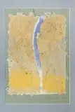 Ewa Latkowska-Żychska, Słoneczny ślad, 2011, technika wł., papier ręcznie czerpany i barwiony