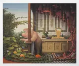 Walka karnawału z postem by Jacek Yerka, 2007, giclée, papier, sold Mar 2013