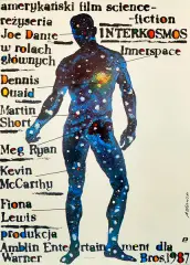 Andrzej Pagowski, Interkosmos, 1989, offset barwny, papier