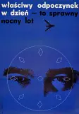 Bronisław Zelek, Właściwy odpoczynek w dzień..., lata 60. XX w., offset barwny, papier