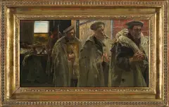 Jacek Malczewski, SYBIRACY. NA ETAPIE, 1880-1885, olej, tektura
