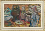 Jan Cybis, MARTWA NATURA. NACZYNIA, 1966, olej, płótno