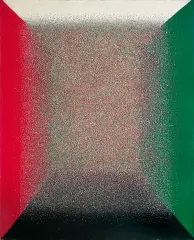 Stefan Gierowski, OBRAZ CCLXXXI, 1972, olej, płótno