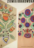 Jerzy Napieracz, Ziemia Krakowska, 1970, offset barwny, papier