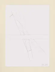 Kompozycja by Jerzy Kałucki, 2010, ołówek, papier, sold Jan 2013