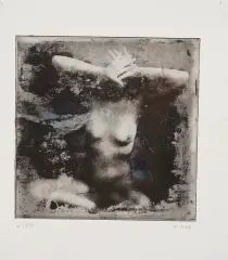 Anna Mikke, Akt, 2012, fotograwiura, papier