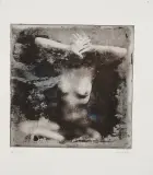 Anna Mikke, Akt, 2012, fotograwiura, papier