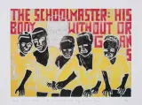Marek Sobczyk, The Schoolmaster, 2008, serigrafia barwna, papier