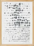 Poziome by Jan Tarasin, 1990, serigrafia, papier, sold Dec 2012