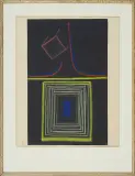 Tadeusz Wolański, Rozumując ściśle – nie rozumiem kobiety, 19, pastel, papier