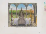 Konferencja czwórstronna by Jacek Yerka, 2008, kredki, ołówek, papier, sold Dec 2012