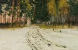 Michał Gorstkin-Wywiórski, ZIMOWY LAS O ZACHODZIE