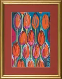 Tulipany by Edward Dwurnik, 2012, akwarela, papier, sold Nov 2012