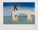 Niosący ścięte drzewo by Jarosław Modzelewski, 2007, archival pigment print na papierze bawełnianym, sold Nov 2012
