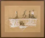 Franciszek Starowieyski, Ambasada, projekt scenografii teatralnej