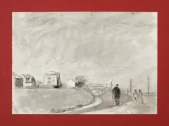 Wojciech Weiss, Spacer, kredka, papier