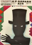 Rosław Szaybo, Cyrk Wielki, 1964, offset barwny, papier
