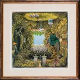 Gardeners garden by Jacek Yerka, 2002 - 2012, giclée, papier, sold Nov 2012