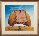 Przesyłka Expresowa by Jacek Yerka, 1992 - 2012, giclée, papier, sold Nov 2012