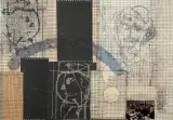 Andrzej B. Bartczak, O ludziach..., 1988, collage, papier
