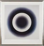 Wojciech Fangor, M 74, 1970-2001, serigrafia barwna, papier