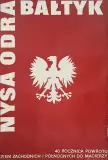Mieczysław Misiurski, Nysa Odra Bałtyk, 1985, offset barwny, papier