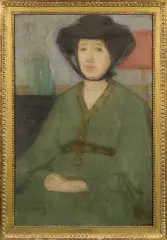 Eugeniusz Zak, PORTRET MATKI ARTYSTY, 1905, olej, płótno