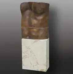 TORSO by Igor Mitoraj, brąz, podstawa kamienna, offered Oct 2012