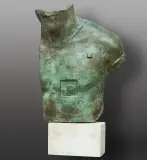 Igor Mitoraj, ASKLEPIOS, 1988, brąz patynowany, kamień