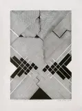 Ryszard Otręba, Wyodrębnienie sygnału IV, 1988, gipsoryt, bibułka japońska