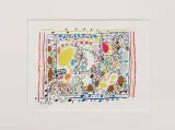A Los Toros by Pablo Picasso, 1961/1983, litografia barwna, papier, sold Sep 2012