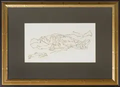 Jacek Waltos, Płaszcz miłosiernego Samarytanina, 1984, akwaforta, papier