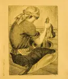 Tarcie maku by Janina Róża Giedroyć-Wawrzynowicz, ok. 1930, litografia, papier, sold Aug 2012