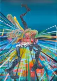 Robert Listwan, Baise Moi, 2012, akryl, płótno