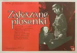 Walerian Borowczyk, Zakazane piosenki, ok. 1970, offset barwny, papier