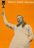 Jacek Sierocinski, Dbam o dobre obyczaje, ok. 1972, offset barwny, papier
