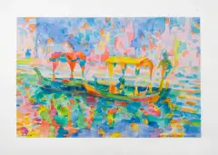 Wenecja by Zdzisław Otello Horodecki, 2005, akwarela, papier, sold Jul 2012