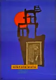 Eryk Lipiński, Nikt nie woła, 1960, offset barwny, papier