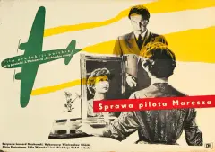 Sprawa pilota Maresza by Henryk Tomaszewski, 1956, offset barwny, papier, offered Jul 2012