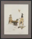 Andrzej Czeczot, Waterloo, ok. 1991, serigrafia kolorowana, papier
