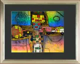 Skrzyżowanie (Strassenkreuzung) by Friedensreich Hundertwasser, 1987, offset barwny, papier, sold Jun 2012