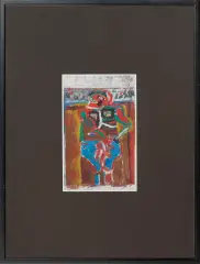 Eugeniusz Markowski, Postać, gwasz, papier