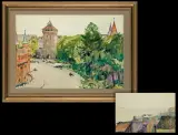 Władysław Jarocki, BARBAKAN I BRAMA FLORIAŃSKA